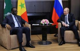 Visite de macky sall en russie